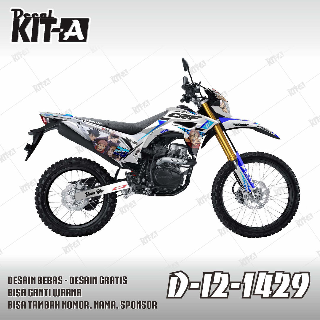 Biru Putih Jujutsu Kaisen