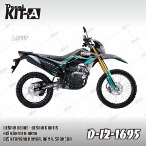 Hitam Abu Toska Racing