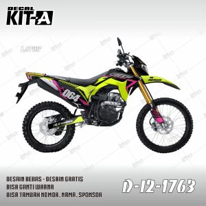 Hitam Hijau Pink Kombinasi