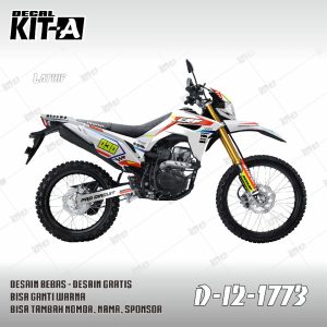 Putih Orange Kombinasi Racing