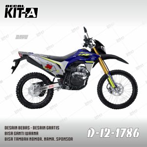 Silver Kombinasi Biru Merah Kuning