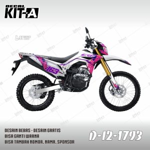 Putih Cat Pink Kombinasi Biru Simpel