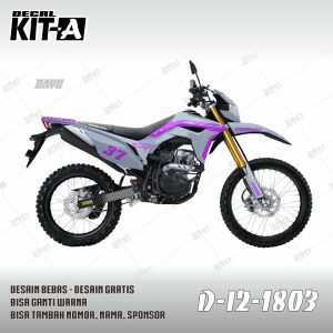 Silver Lis Ungu Simple