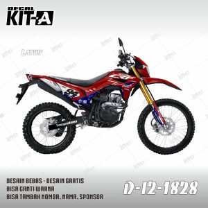 Tf Merah Biru Kombinasi Racing