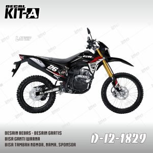 Hitam Merah Oneonenine Racing