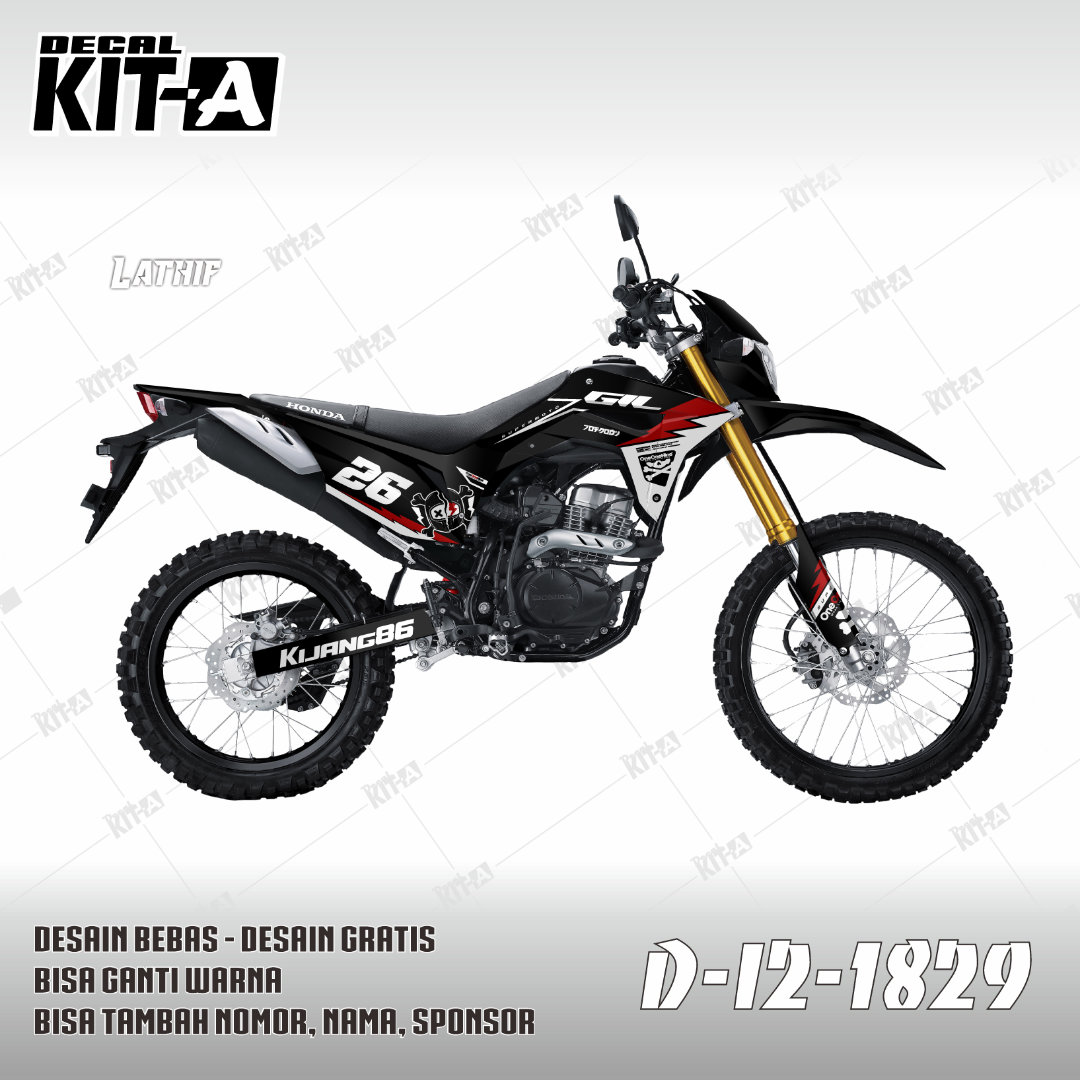 Hitam Merah Oneonenine Racing