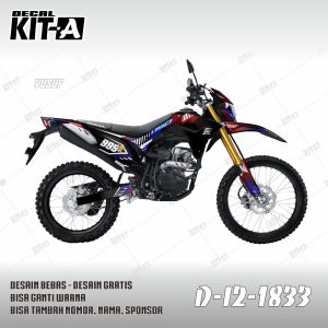 Livery Honda Racing Hitam