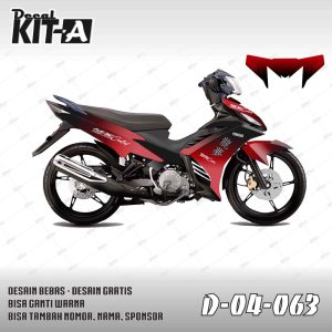 Gradasi Kanji Merah Hitam