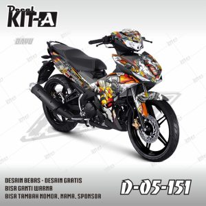 Airbrush Lebah Racing