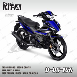 Hitam Biru Abu Kombinasi